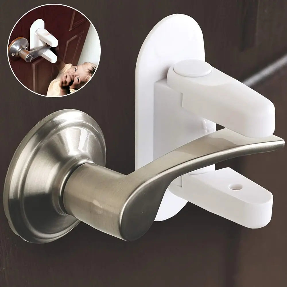 Door Lever Safety Lock