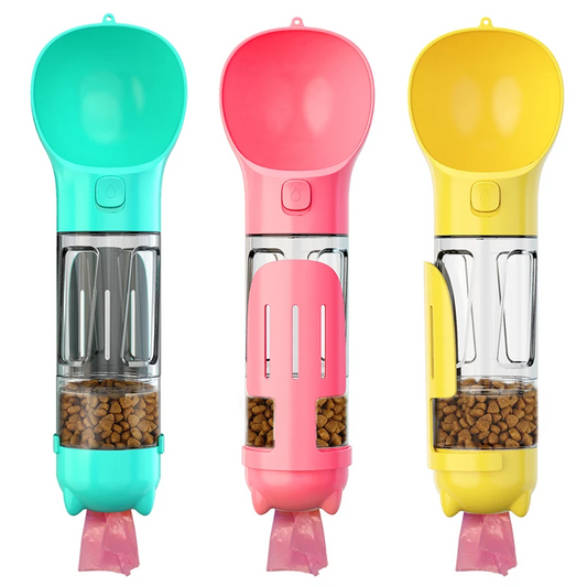 Pet Water Food Feeder Bottle