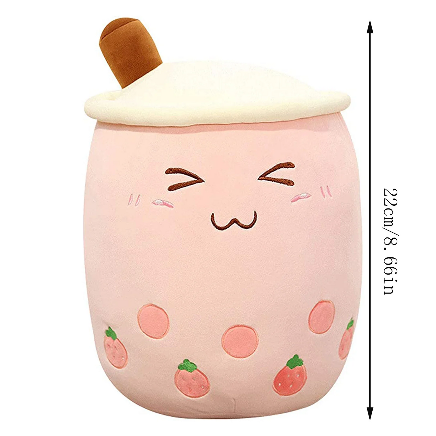 20-25CM Real-Life Bubble Tea Plush Toy