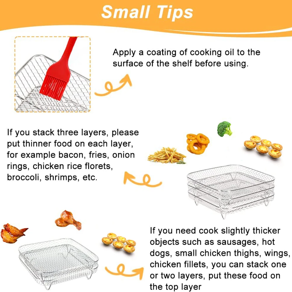 3-layers Air Fryer Rack