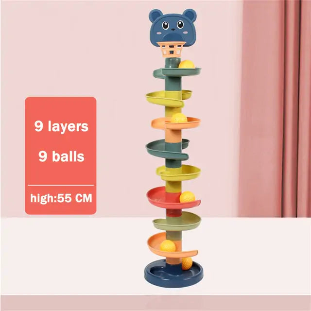 Baby Rolling Ball Pile Tower