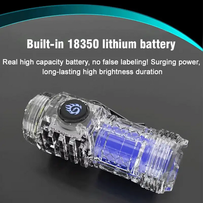 Mini Flashlight Strong Light Rechargeable