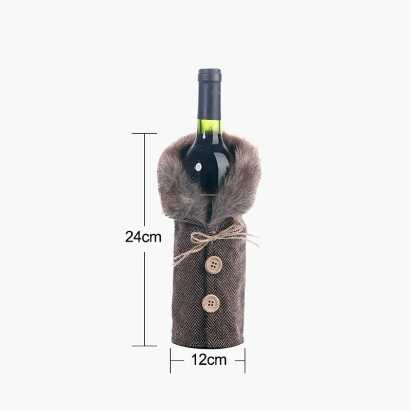 Christmas Wine Bottle Cover