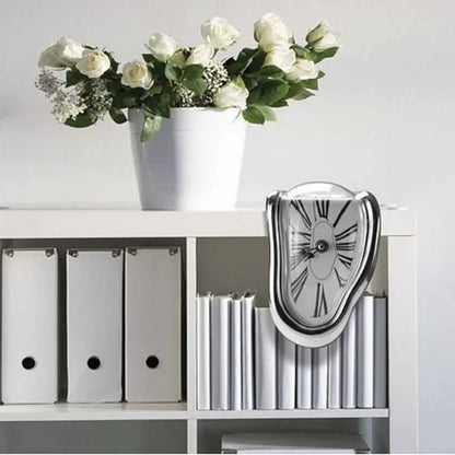 Melting Distorted Wall Clocks