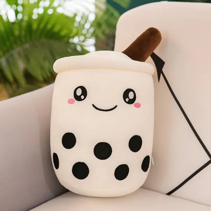 20-25CM Real-Life Bubble Tea Plush Toy