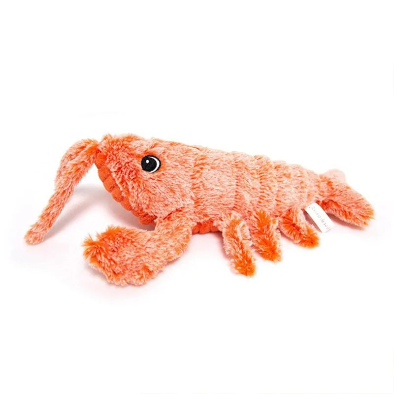 Electric Dancing Moving Floppy Lobster Pet Toy