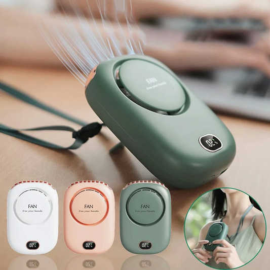 Mini Portable Bladeless Neck Fan