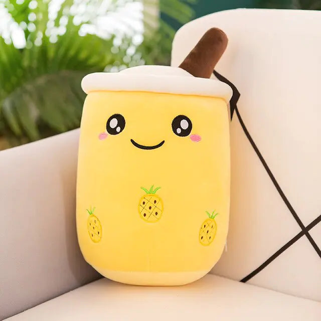 20-25CM Real-Life Bubble Tea Plush Toy