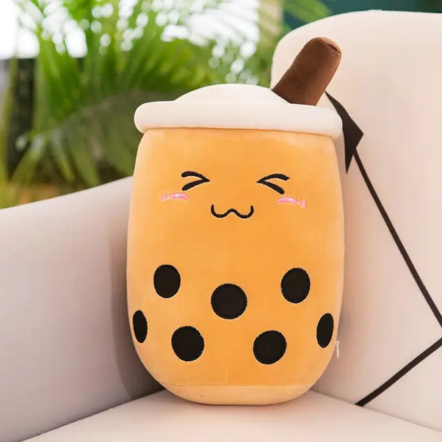 20-25CM Real-Life Bubble Tea Plush Toy