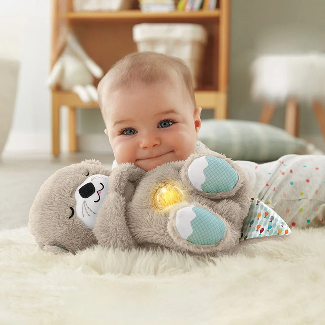 Breathing Plush Toy for Soothing Sleep