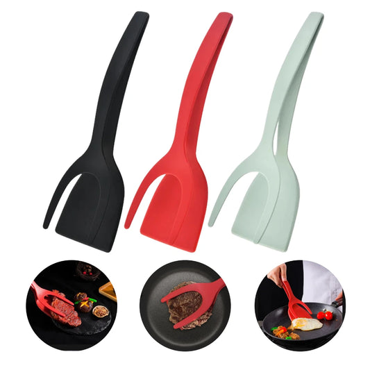 2 In 1 Grip Flip Spatula/Tongs