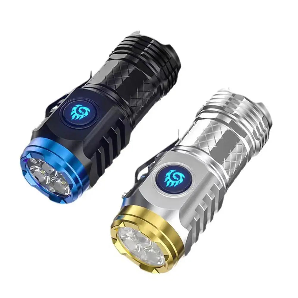 Mini Flashlight Strong Light Rechargeable