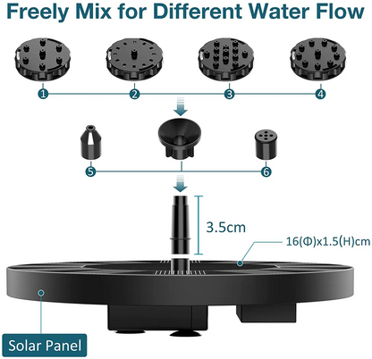 Solar-Brunnen-Wasserpumpe