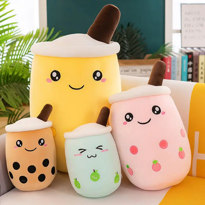 20-25CM Real-Life Bubble Tea Plush Toy