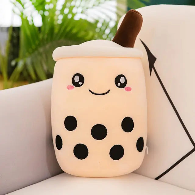 20-25CM Real-Life Bubble Tea Plush Toy