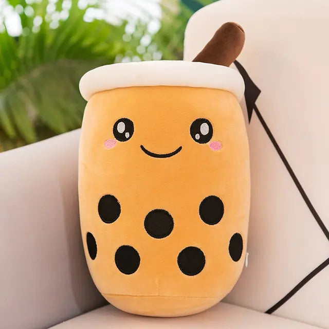 20-25CM Real-Life Bubble Tea Plush Toy