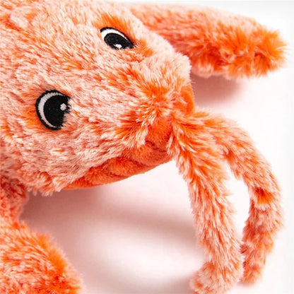 Electric Dancing Moving Floppy Lobster Pet Toy