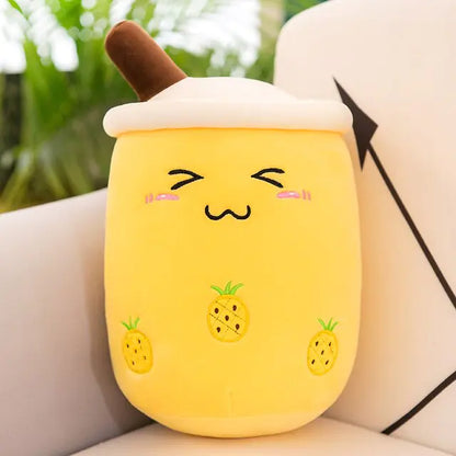 20-25CM Real-Life Bubble Tea Plush Toy