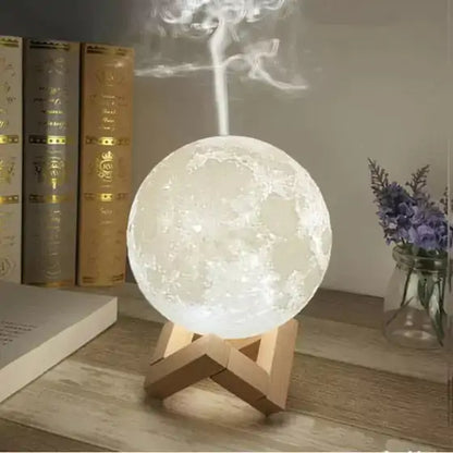 Humidifier Diffuser USB Moon Shape Led