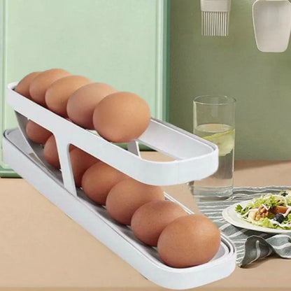 Scrolling Egg Rack Holder